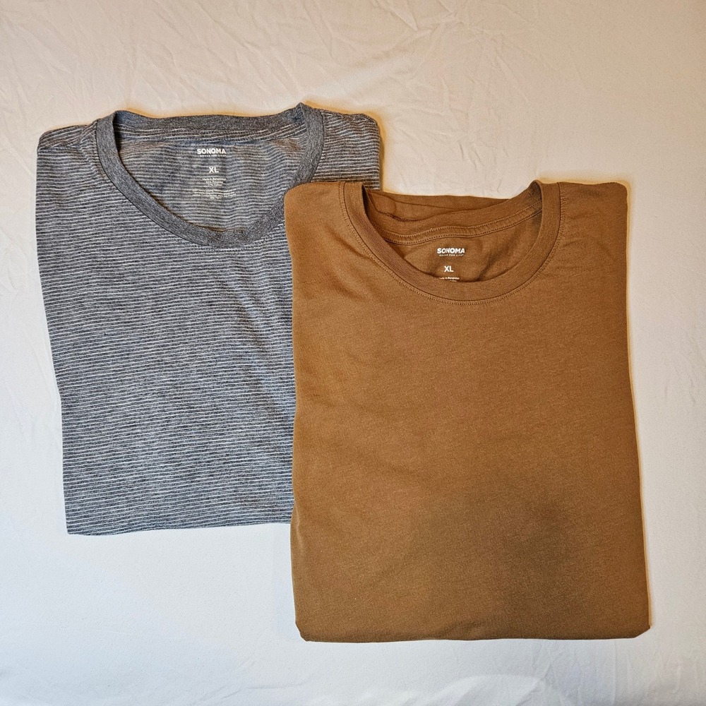 2 Pack Sonoma XL‎ Short Sleeve Tee Shirts